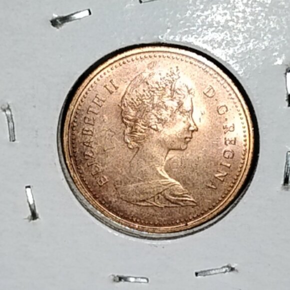 Canada 1980 1 penny ms- Canadian Penny: A Brilliant Uncirculated Specimen. - Picture 6 of 6